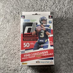2020 Donruss NFL Hanger Box Red Target Exclusive, New, Sealed Green Parallels