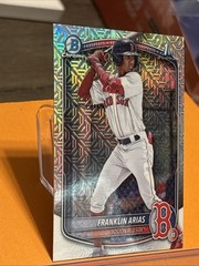 2025 Bowman Chrome Prospects Franklin Arias 1st Bowman Mojo Refractor RC Red Sox