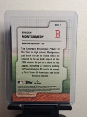 2024 Bowman Draft – Bowman Draft Night Braden Montgomery #BDN-7 Gold /50 R