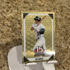 2025 Leaf 15th Anniversary Jose Canseco Super Prismatic Gold Proof 1/1