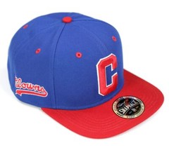 NLBM Negro Leagues M41 Indianapolis Clowns Snapcap Cap Royal Blue