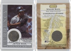 2003 Topps Gallery Currency Connection Willie Mays (1954 Silver Nickel) HOF 1k0x