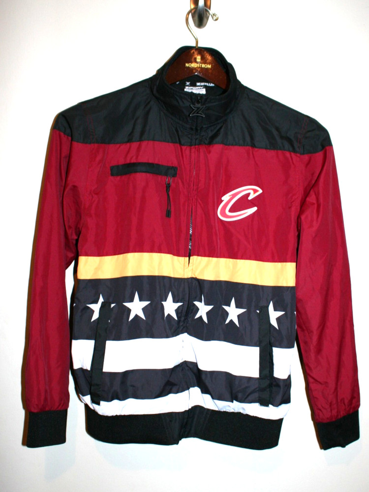 Youth Zipway NBA Cleveland Cavaliers Cavs Tear-Away Pullover Jacket L 14/16