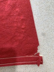 1960&rsquo;S NEBRASKA CORNHUSKERS FOOTBALL FULL SIZE PENNANT, Small Tear Upper Right