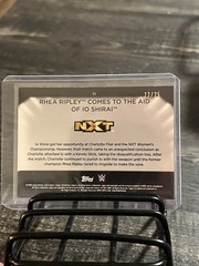 2021 Topps WWE Women&rsquo;s Division – Rhea Ripley Iyo Sky /25 **LOW NUMBERED**