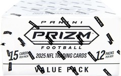 2025 Panini Prizm Football Trading Cards Fat Pack 12ct Box