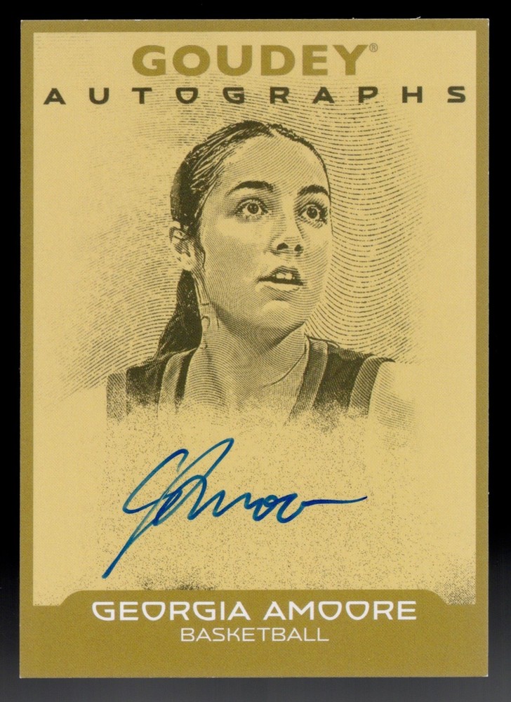 2026 Upper Deck Goodwin Champions Goudey Autographs #GAGA Georgia Amoore