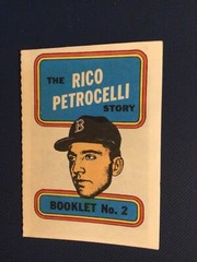 1970 Topps Booklet Rico Petrocelli READ!!