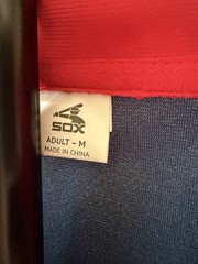 Chicago White Sox Mens M Track Jacket Red Navy White Full Zip MLB Baseball