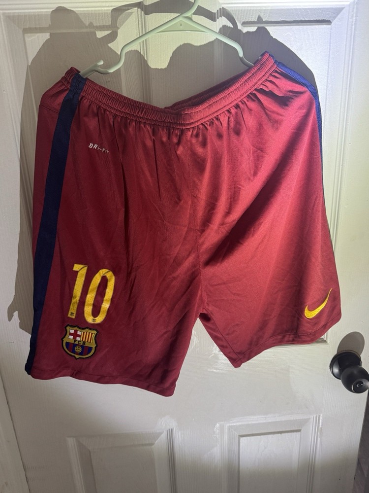 Barcelona Shorts Large with Messi’s #10 Nike