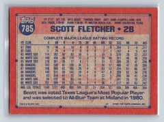1991 Topps – Scott Fletcher #785