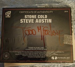 WWE McFarlane Stone Cold Steve Austin Resin Statue With Box Rare /500 See Descr.