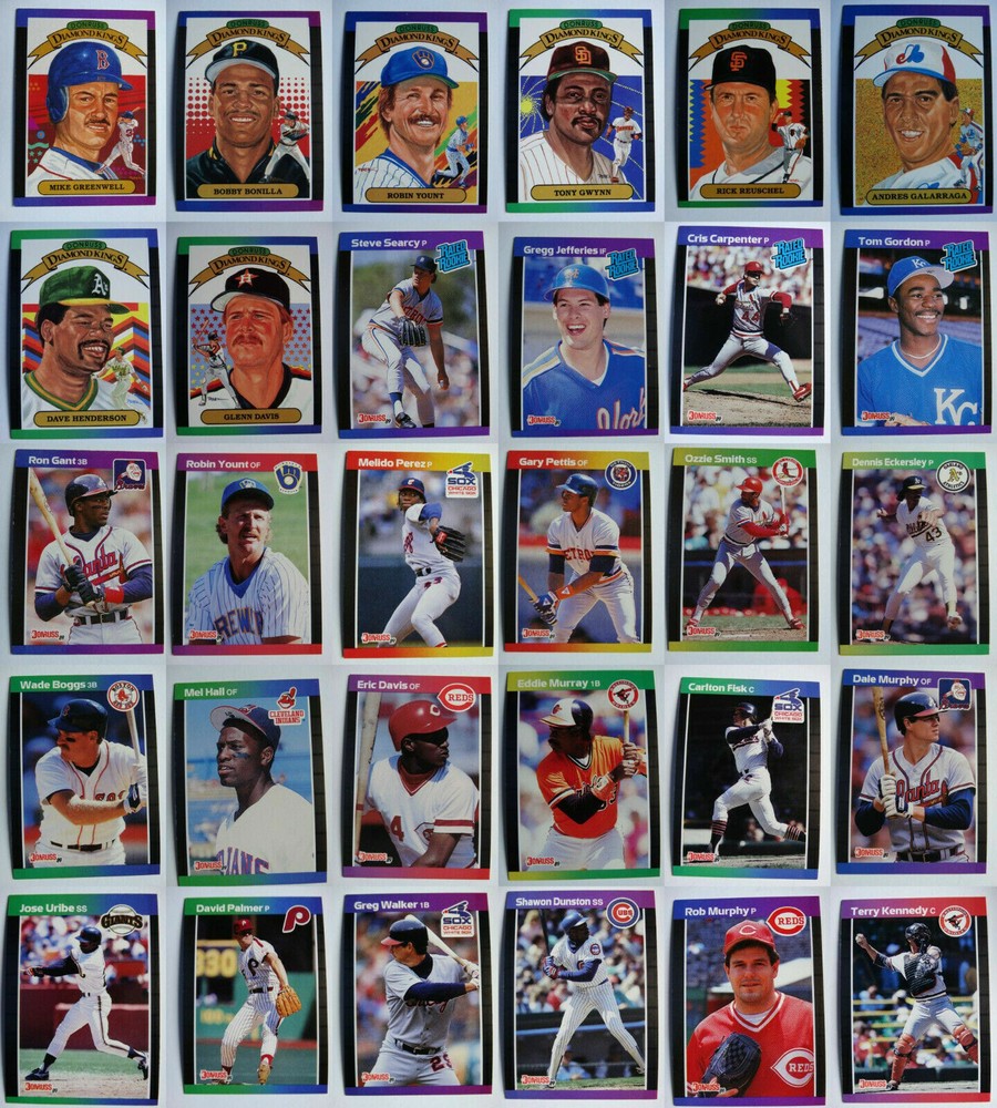 1989 Donruss Baseball Cards Complete Your Set You U Pick From List 1-220