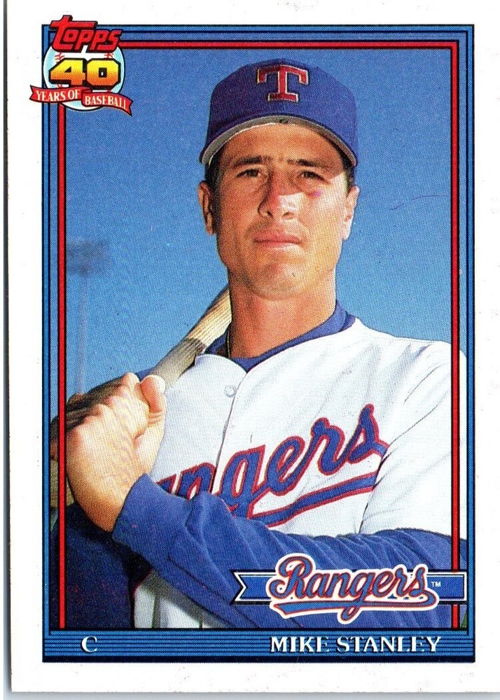 1991 Topps Baseball 40 Years of Baseball BOLD BACK Logo U-Pick (#&rsquo;s 401-792)