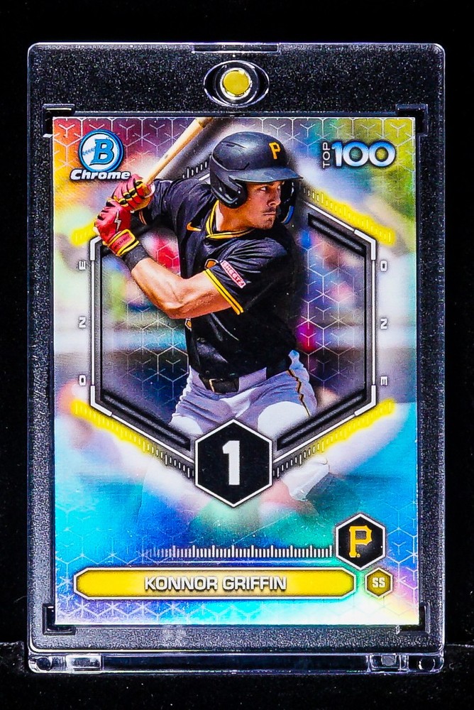 Konnor Griffin RARE REFRACTOR PRIZM HOLO INVESTMENT ROOKIE CARD Pirates SSP