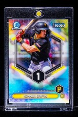 Konnor Griffin RARE REFRACTOR PRIZM HOLO INVESTMENT ROOKIE CARD Pirates SSP