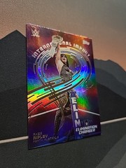 2025 Topps Universe WWE RHEA RIPLEY #IIM-5 International Impact Holo Insert 🔥