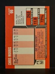 1989-90 Fleer #99 Chris Morris RC NETS