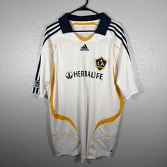 Los Angeles Galaxy 2007 Adidas Home Soccer Jersey Men&rsquo;s Sz XXL Beckham 23