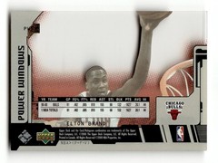 2000-01 Upper Deck Slam Elton Brand Power Windows #PW5