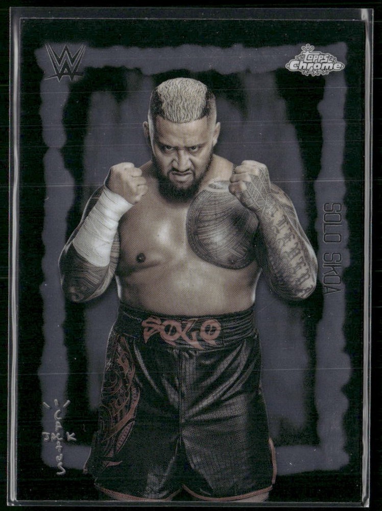 2025 Topps Chrome WWE x Cactus Jack #FVF-27 Solo Sikoa Festival Fury (004976)