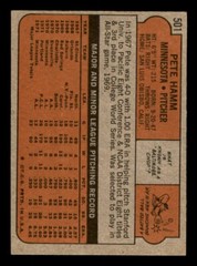 1972 Topps Baseball #501 Pete Hamm EX/MT *d6