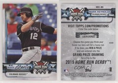 2018 Topps Home Run Challenge Promotion Scratched Mark Reynolds #HRC-MR 2f4