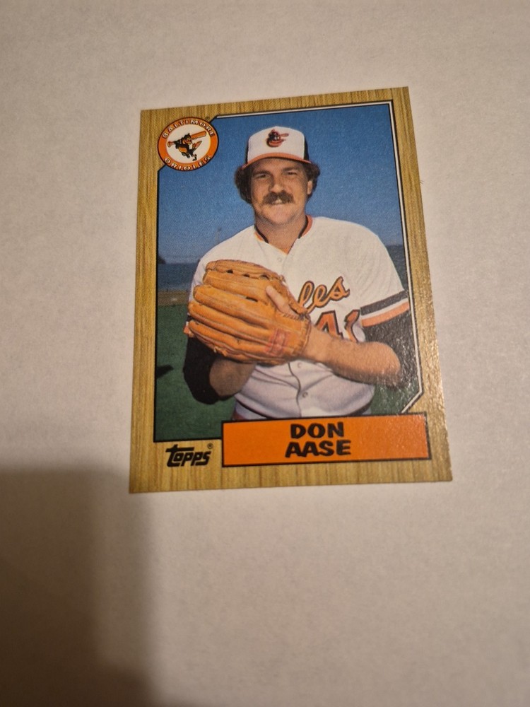 DON AASE 1987 TOPPS #766 FREE SHIPPING