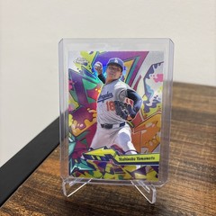 2026 Topps Chrome Baseball Yoshinobu Yamamoto Wild Style Refractor