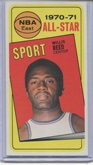 1970-71 Topps Willis Reed HOF Card #110 EXCELLENT -NM, All Star, Set Break