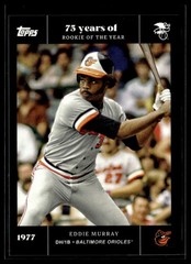 2022 Topps Rookie of the Year 75th 19 Eddie Murray Baltimore Orioles