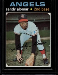 1971 Topps Baseball #745 Sandy Alomar, Vg/Ex, Angels, SP