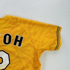Hanshin Tigers Jersey Mens Large Yellow Japan NPB Baseball Osaka Hojoh 2 Mizuno
