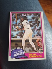 WILLIE RANDOLPH 1981 TOPPS #60 FREE SHIPPING