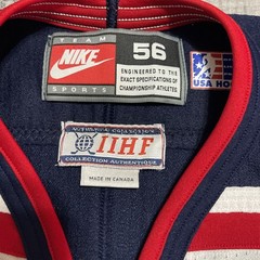 Mike Modano USA Hockey 2002 Olympic IIHF NIKE Jersey Size 56