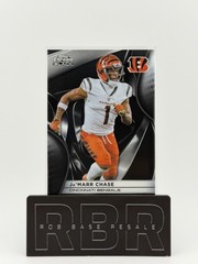 2025 Topps Chrome Black Ja&rsquo;Marr Chase #24 Cincinnati Bengals Football Base