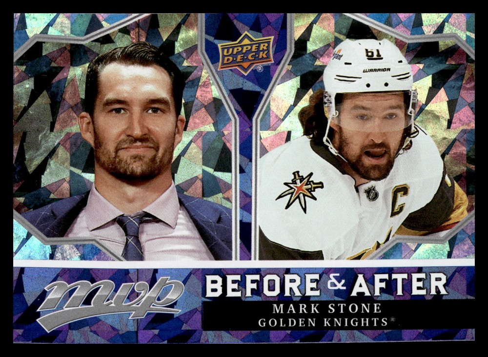 2021-22 Upper Deck MVP #BA-14 Mark Stone Before and After