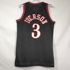 Allen Iverson #3 97-98 season retro black jersey (new)