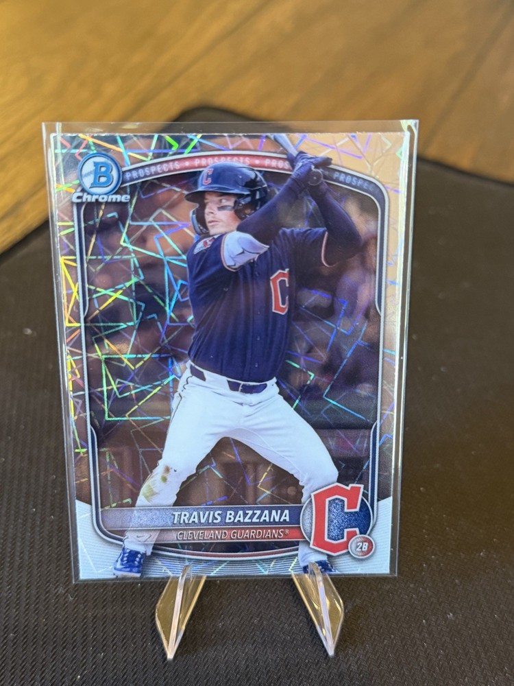 2025 Bowman Draft – Chrome Travis Bazzana #BDC-49 Laser Refractor (RC)