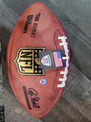 Don Shula Signed Wilson NFL « The Duke » Football 17-0 Perfect Season Inscription