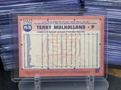 2017 Topps Archives Fan Favorites Terry Mulholland Gold Auto /75 Phillies
