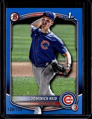 2025 Bowman Draft #BD-53 Dominick Reid Blue Border #/150