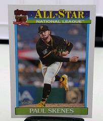 2026 Topps Series 2 Paul Skenes #91AS-39 Vintage Stock /90 All-Stars 1991 Insert