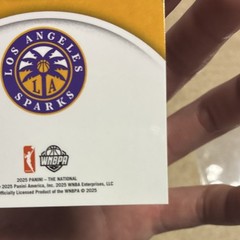 2025 Panini National Convention VIP Gold Pack – Kelsey Plum Sparks #8 Prizm