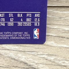 Topps Finest Reggie Miller #31 Refractor Worn Warm Up 76/250 Pacers NBA