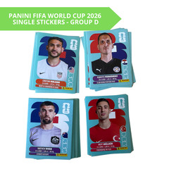 Panini Album FIFA World Cup 2026 Single Sticker -GROUP D – PICK YOUR STICKER