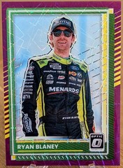 2025 Donruss Optic Purple Velocity Prizm SP 30/59 Ryan Blaney