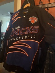 NY Knicks Black Jacket Size 2 Xl