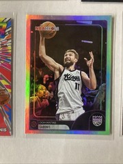 2025 Domantas Sabonis Refractor Insert Lot! Topps Chrome NBA Hoops Sacramento!