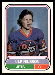 1975-76 O-Pee-Chee WHA Vintage OPC Ulf Nilsson Winnipeg Jets #83